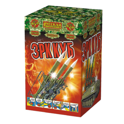 ЗРК Куб Связка римских свечей купить в Симферополе | simferopol.salutsklad.ru