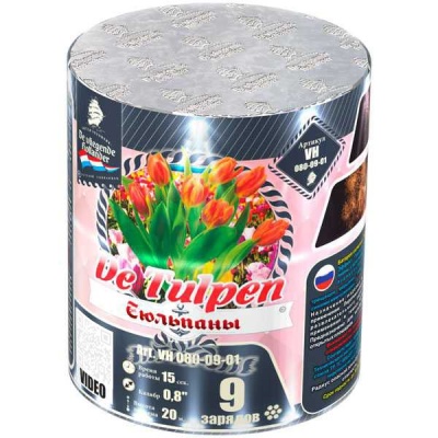 Тюльпаны Батарея салютов купить в Симферополе | simferopol.salutsklad.ru