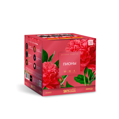 Пионы Салют купить в Симферополе | simferopol.salutsklad.ru