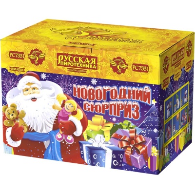Новогодний сюрприз New Батарея салютов купить в Симферополе | simferopol.salutsklad.ru