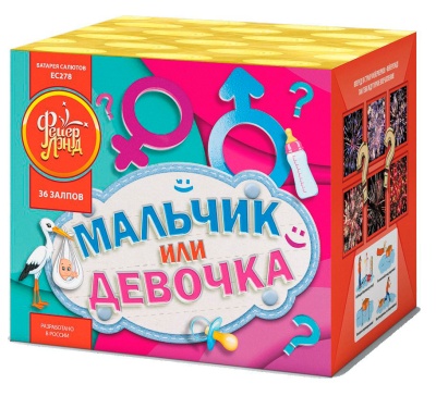 Мальчик или девочка М Фейерверк купить в Симферополе | simferopol.salutsklad.ru